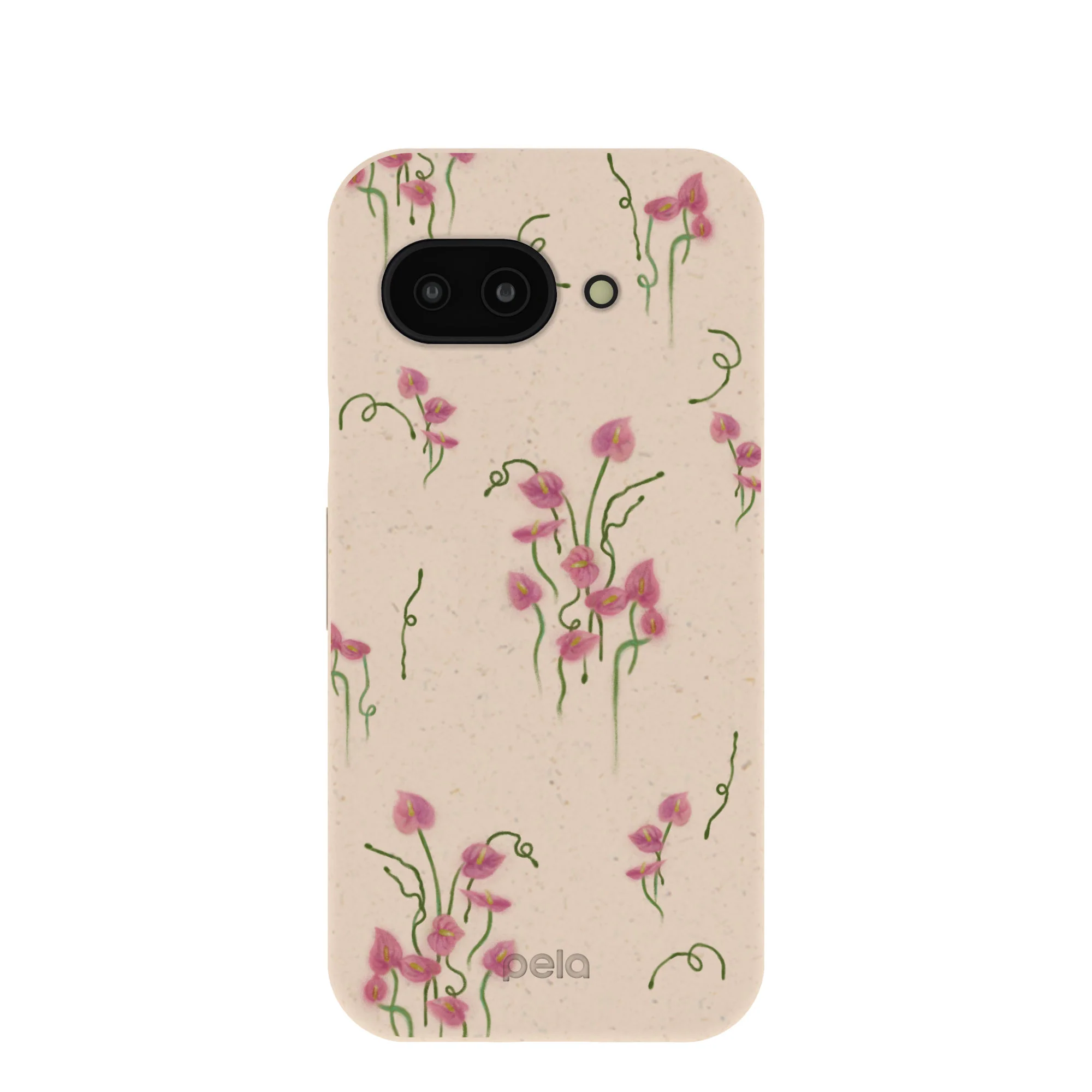 Seashell Sweet Anthuriums Google Pixel 9a Case