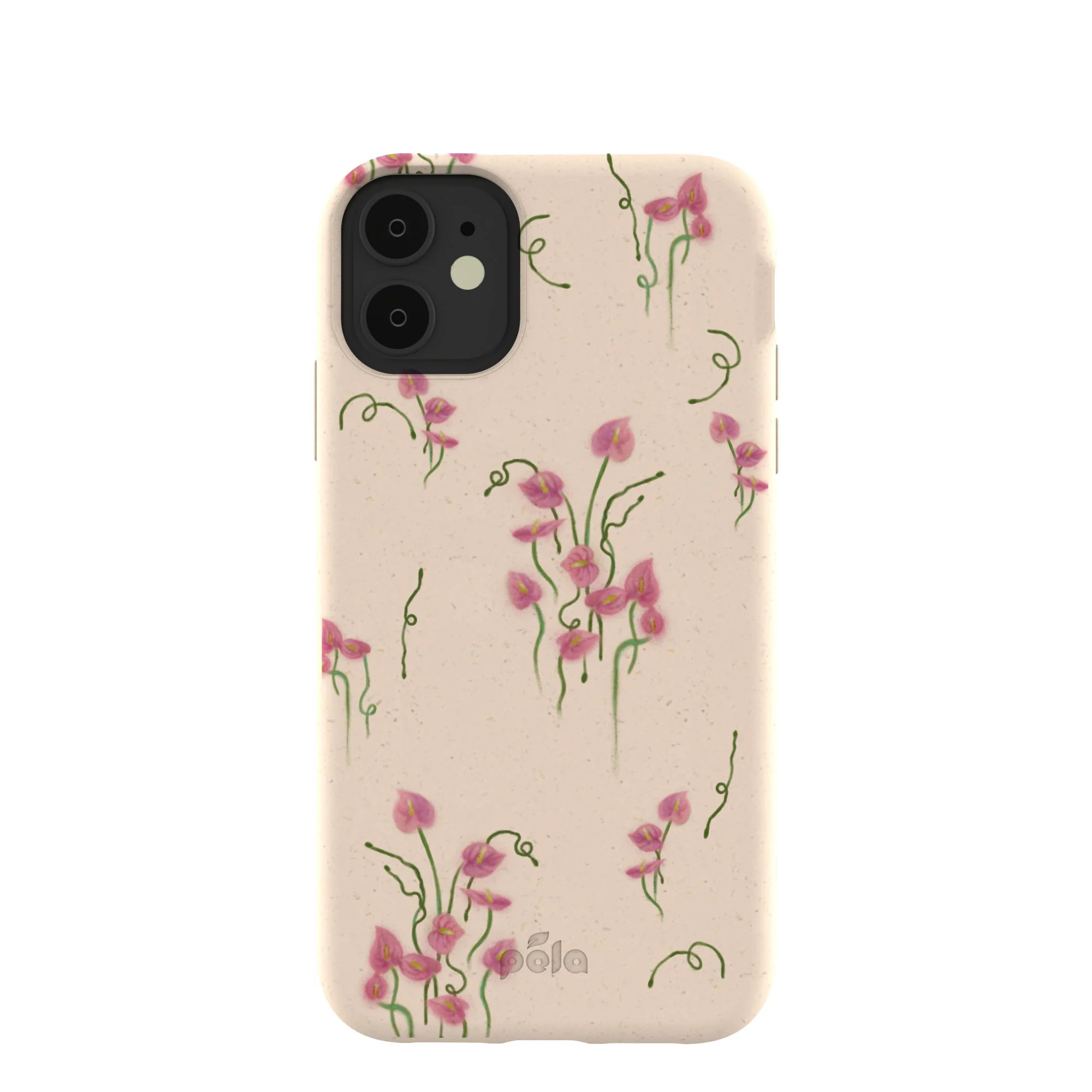 Seashell Sweet Anthuriums iPhone 11 Case