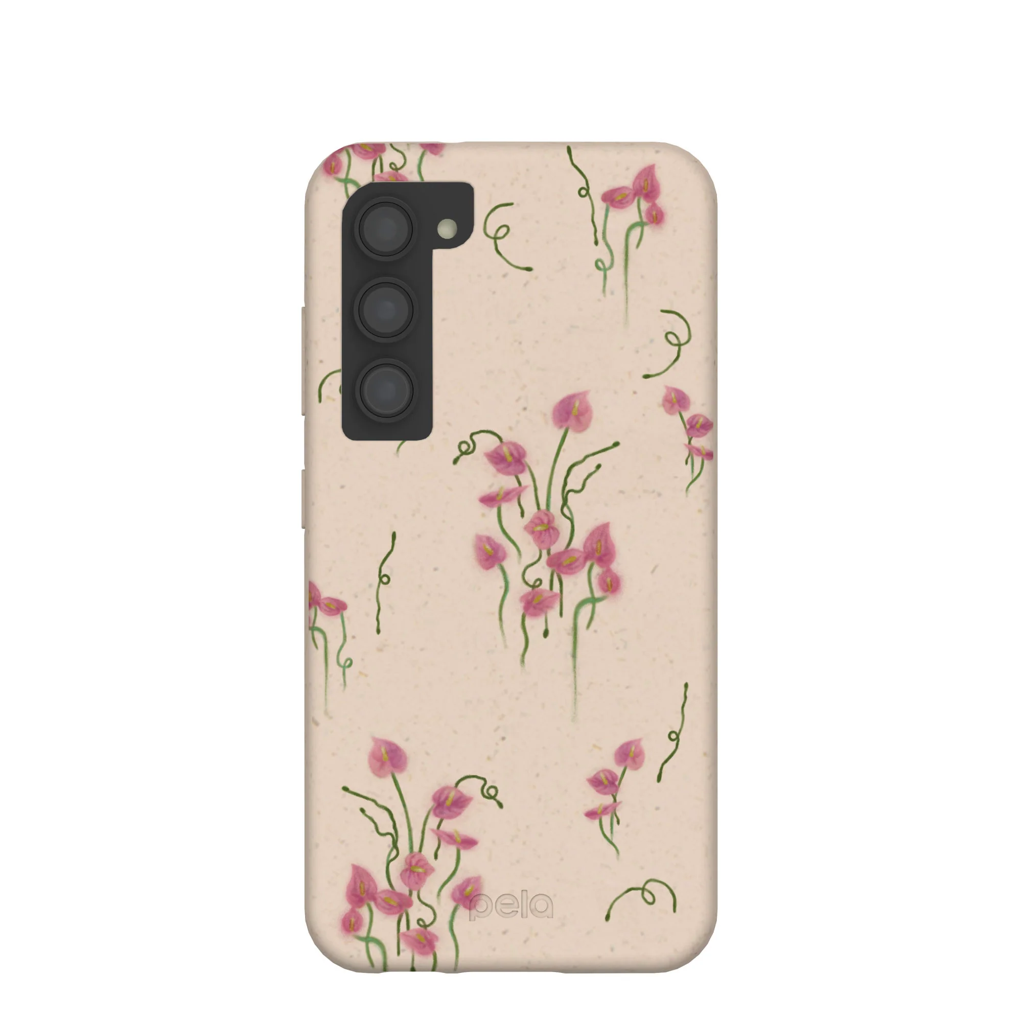 Seashell Sweet Anthuriums Samsung Galaxy S23 Case