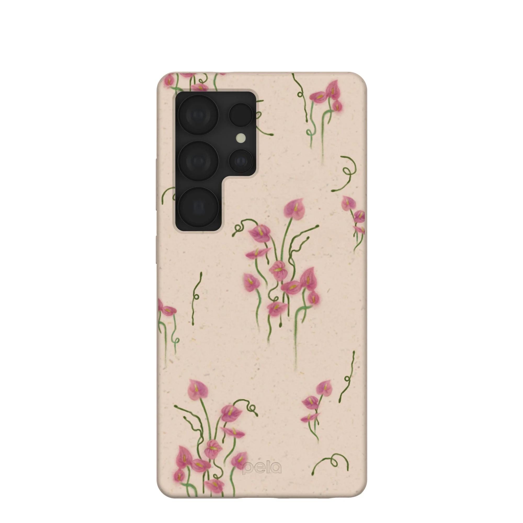 Seashell Sweet Anthuriums Samsung Galaxy S25 Ultra Case