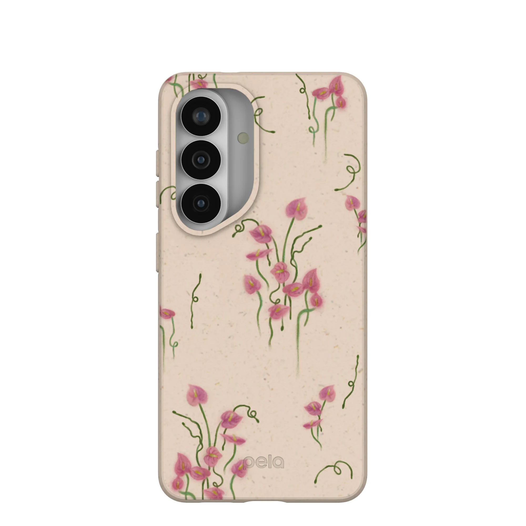 Seashell Sweet Anthuriums Samsung Galaxy S26 Case