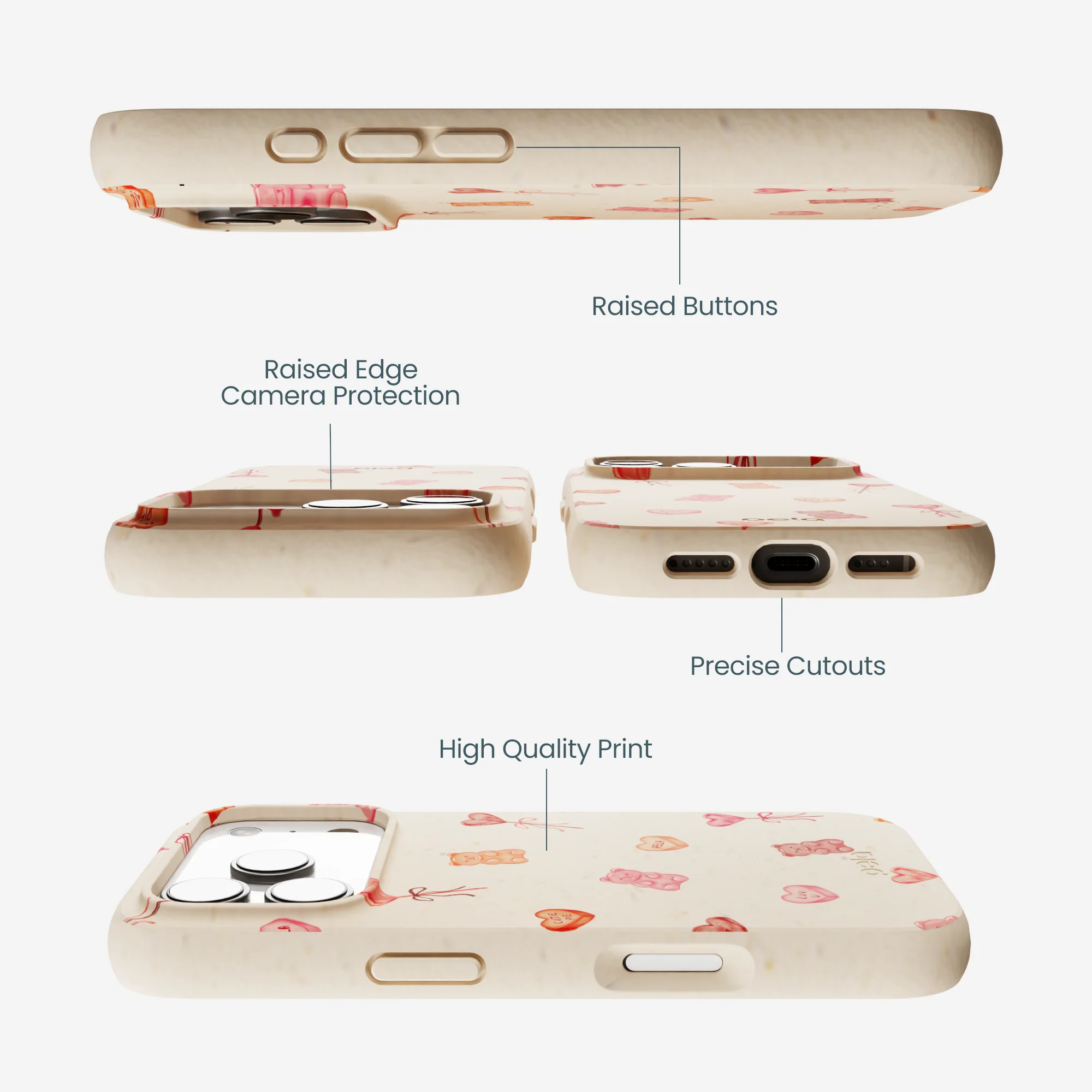 Seashell Sweet As You iPhone 17 Pro Case - Image 3