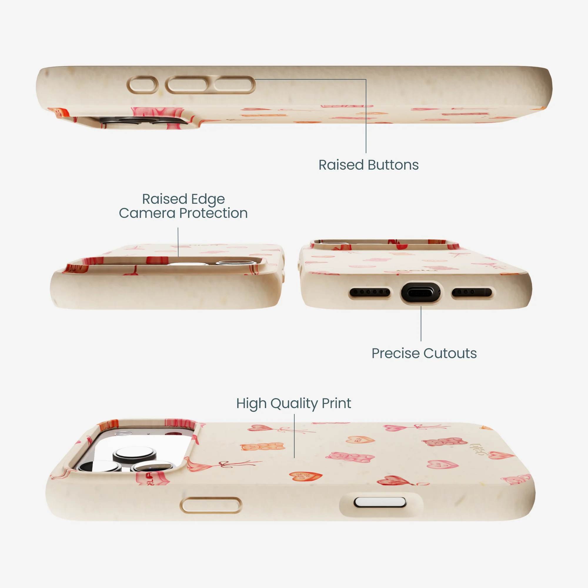 Seashell Sweet As You iPhone 17 Pro Max Case - Image 3