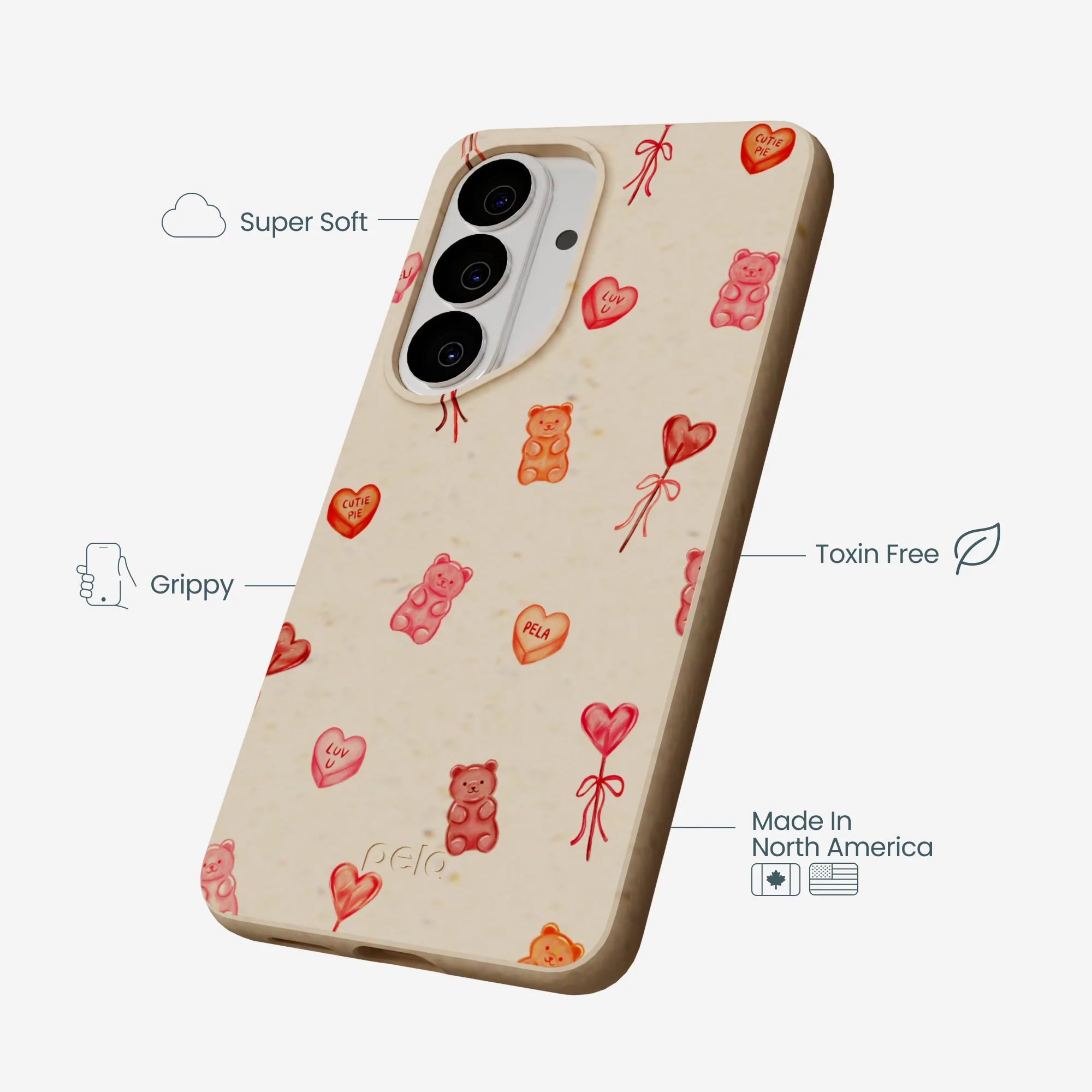 Seashell Sweet As You Samsung Galaxy S26 Case - Image 4