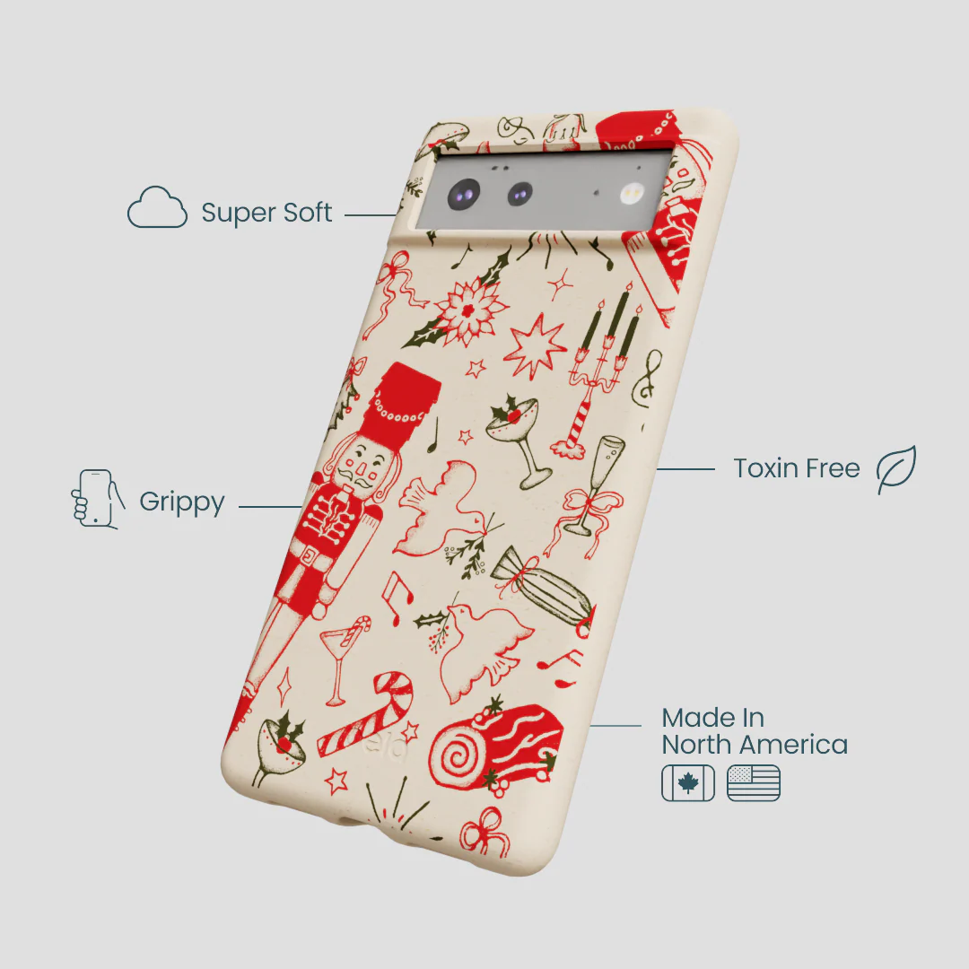 Seashell Sweet Nutcracker Mix Google Pixel 6a Case - Image 4