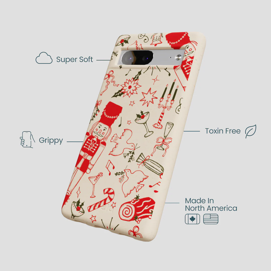 Seashell Sweet Nutcracker Mix Google Pixel 7a Case - Image 4