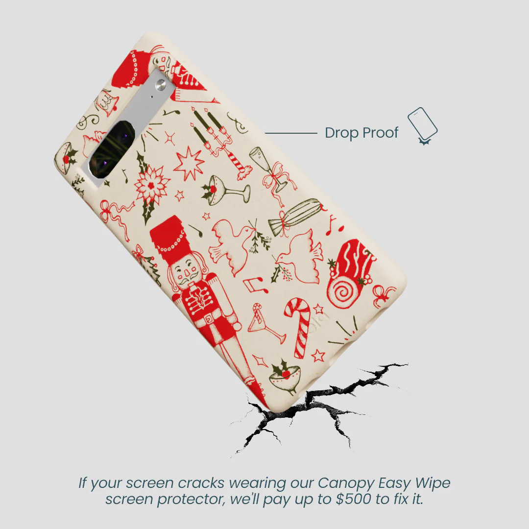 Seashell Sweet Nutcracker Mix Google Pixel 7a Case - Image 5