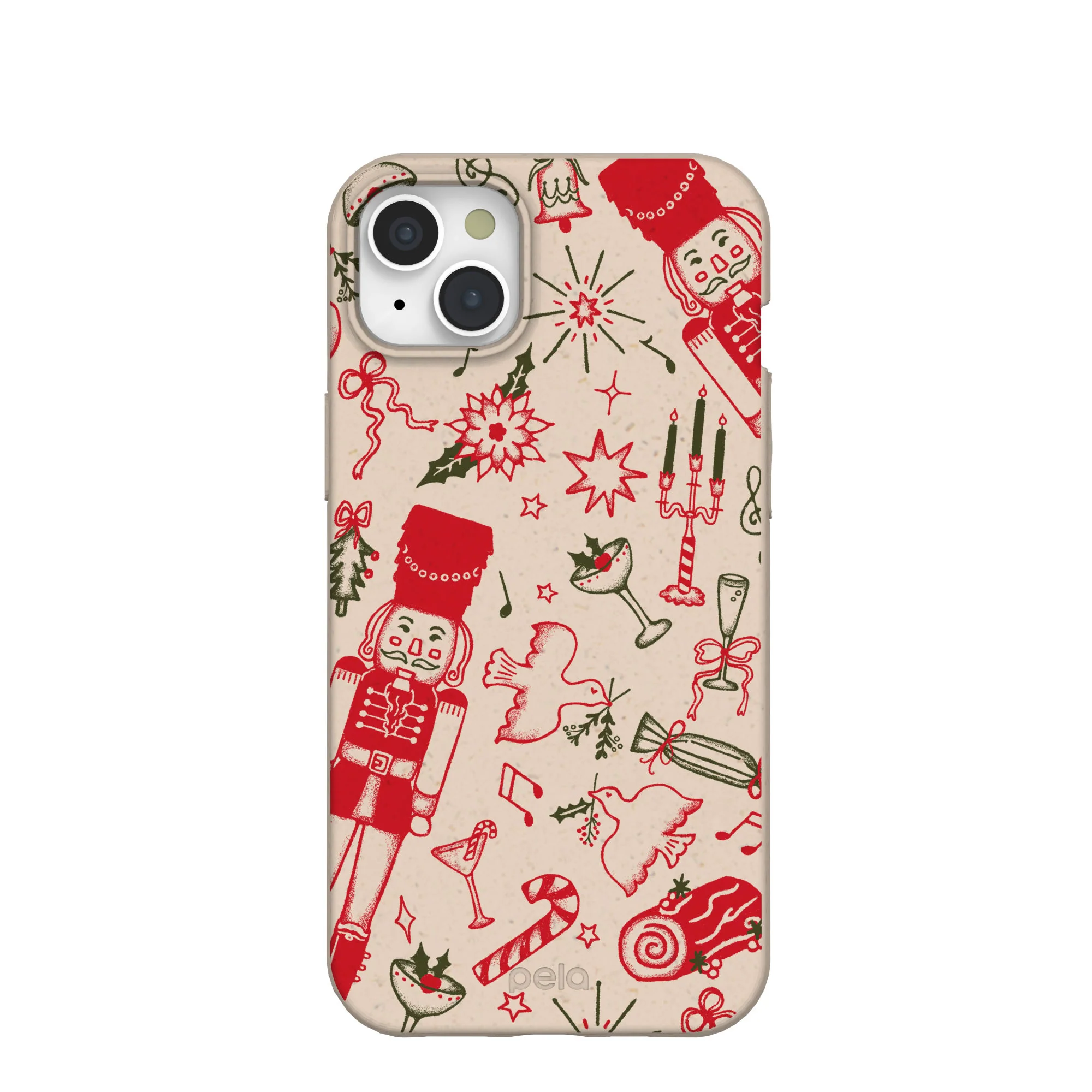 Seashell Sweet Nutcracker Mix iPhone 15 Plus Case