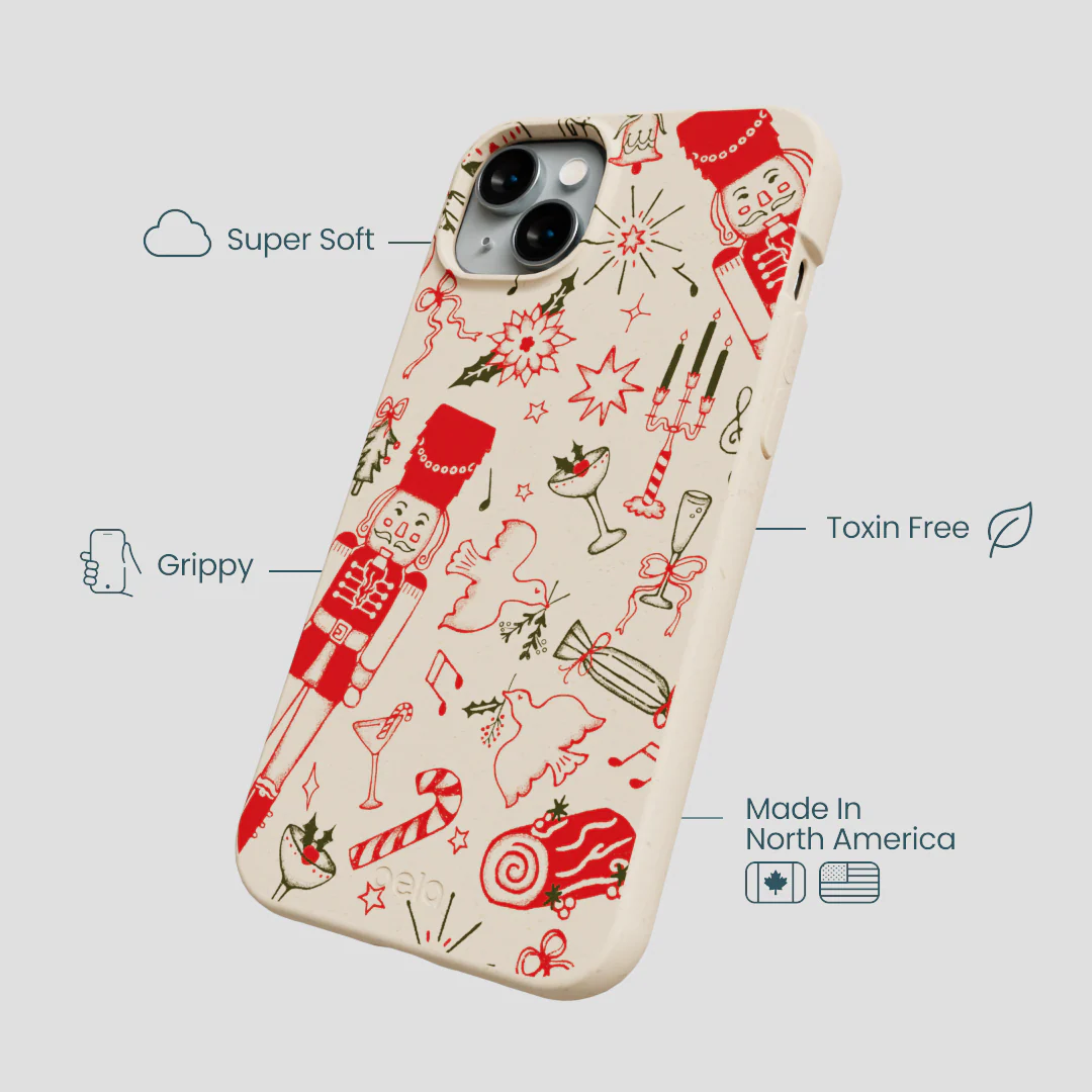 Seashell Sweet Nutcracker Mix iPhone 15 Plus Case - Image 4