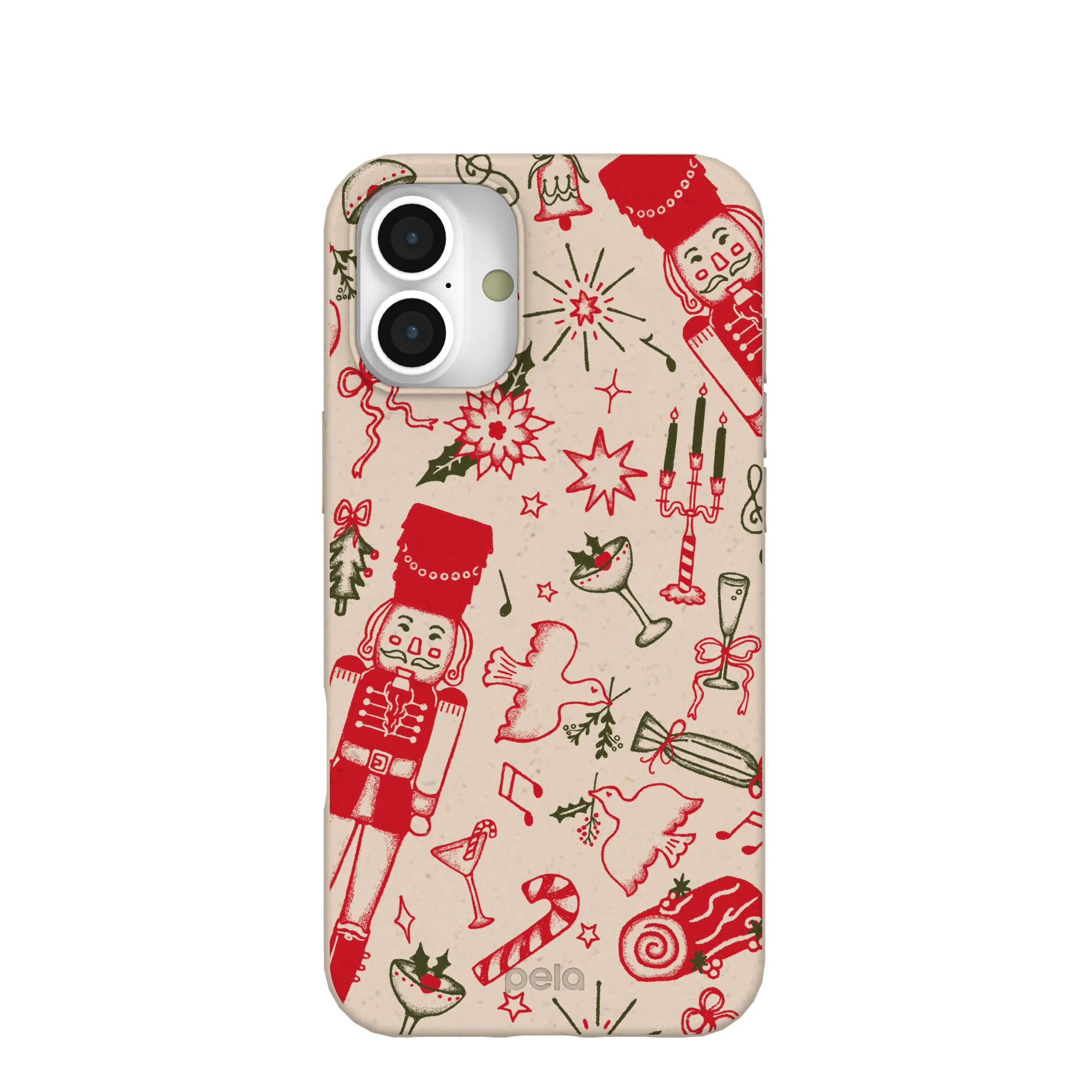 Seashell Sweet Nutcracker Mix iPhone 16 Plus Case