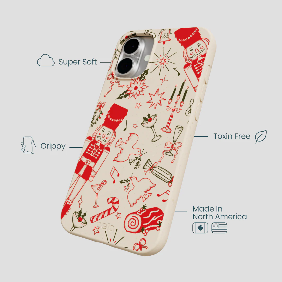 Seashell Sweet Nutcracker Mix iPhone 16 Plus Case - Image 4