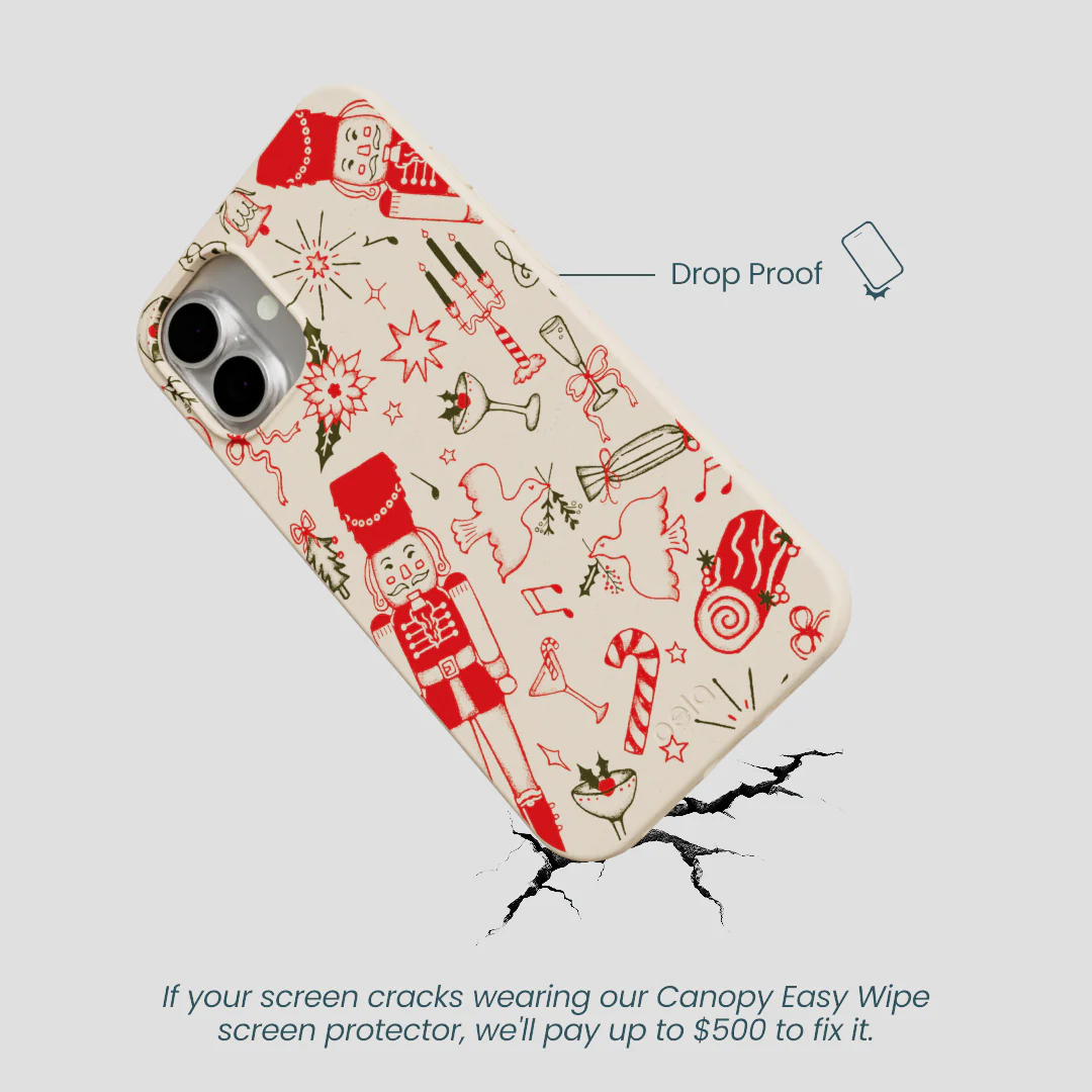 Seashell Sweet Nutcracker Mix iPhone 16 Plus Case - Image 5