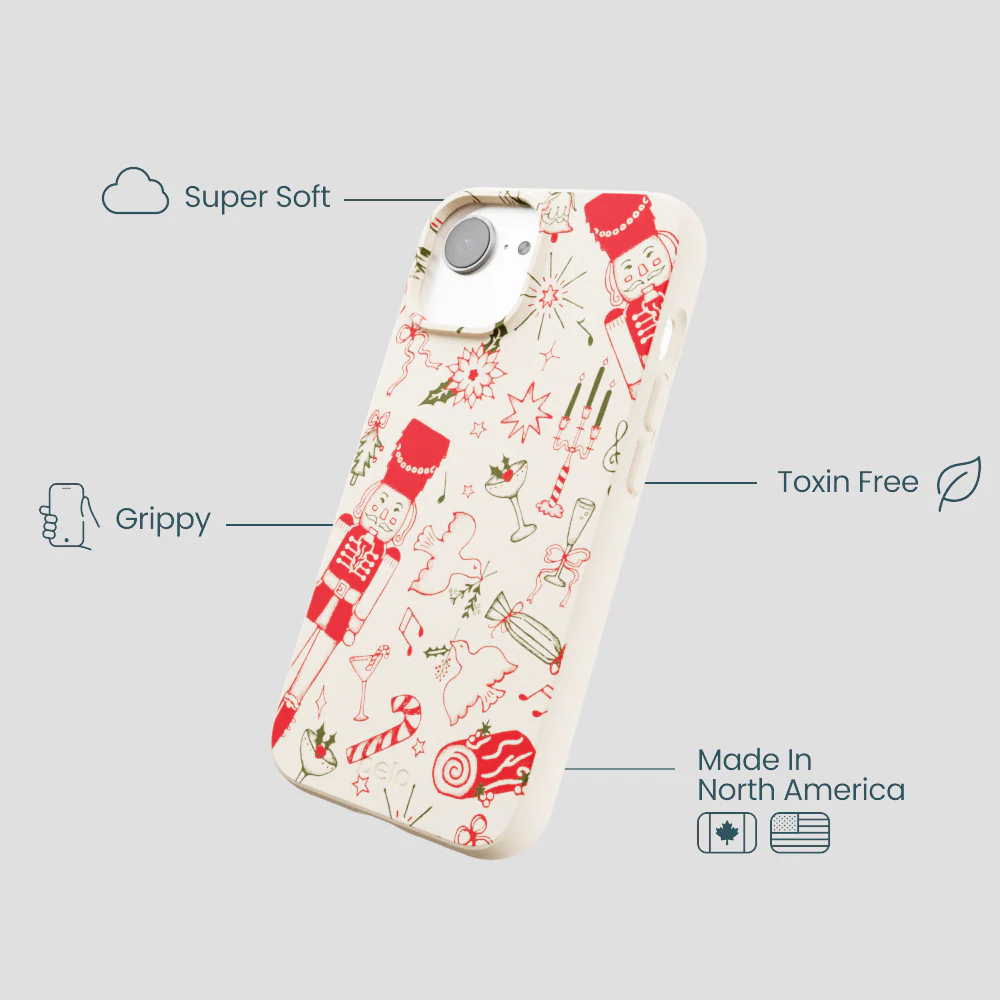 Seashell Sweet Nutcracker Mix iPhone 16e/17e Case - Image 4