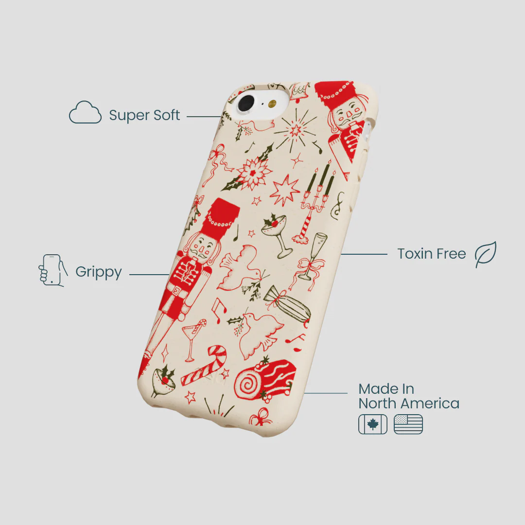 Seashell Sweet Nutcracker Mix iPhone 6/6s/7/8/SE Case - Image 4