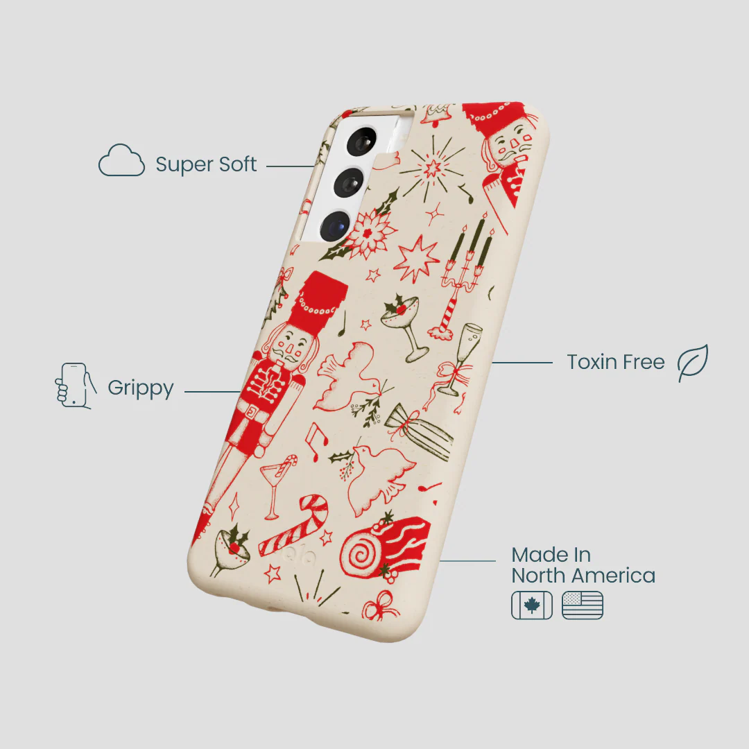Seashell Sweet Nutcracker Mix Samsung Galaxy S22 Case - Image 4