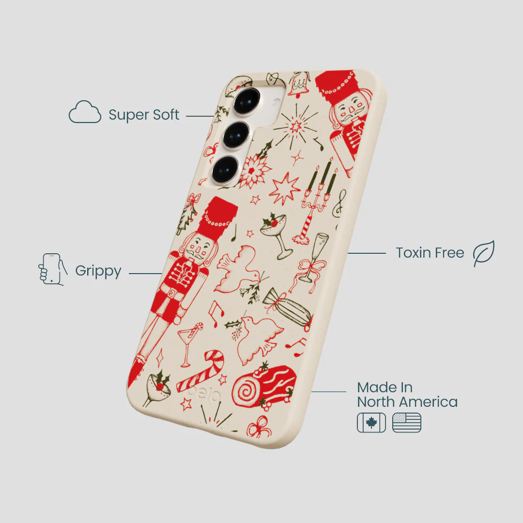 Seashell Sweet Nutcracker Mix Samsung Galaxy S23 Case - Image 4