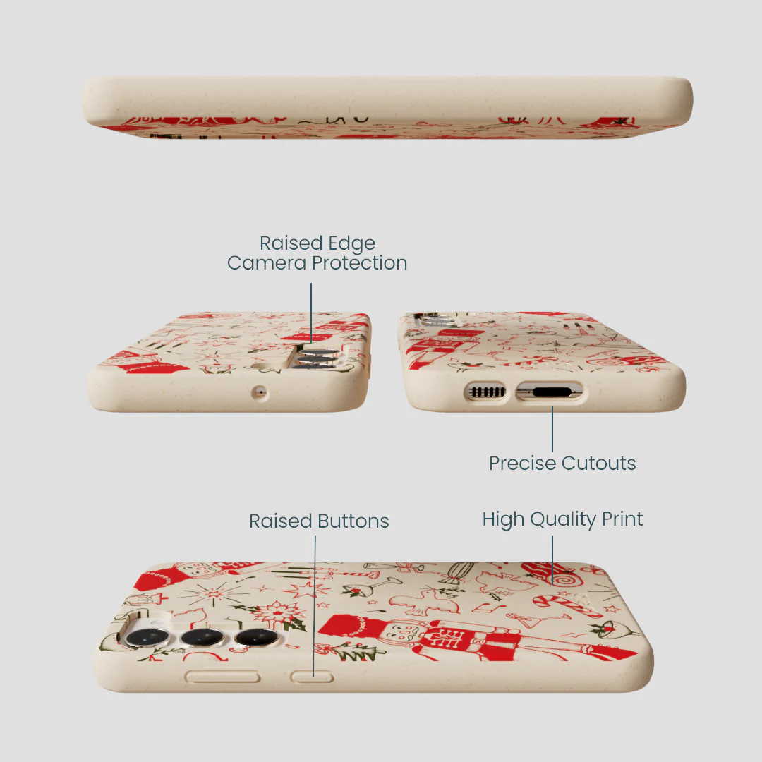 Seashell Sweet Nutcracker Mix Samsung Galaxy S23+(Plus) Case - Image 3