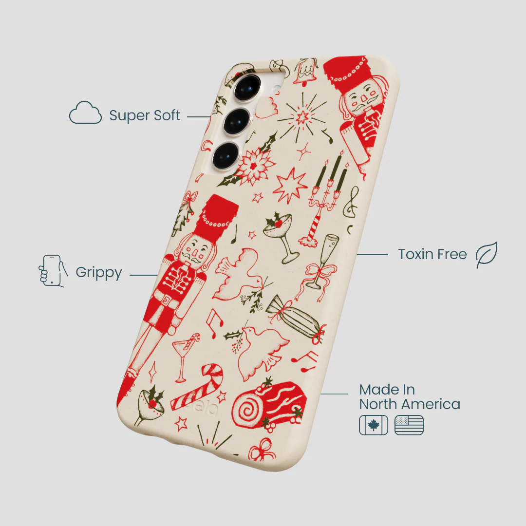 Seashell Sweet Nutcracker Mix Samsung Galaxy S23+(Plus) Case - Image 4