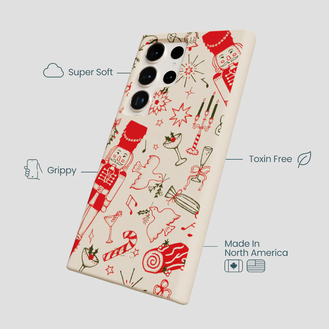 Seashell Sweet Nutcracker Mix Samsung Galaxy S24 Ultra Case - Image 4
