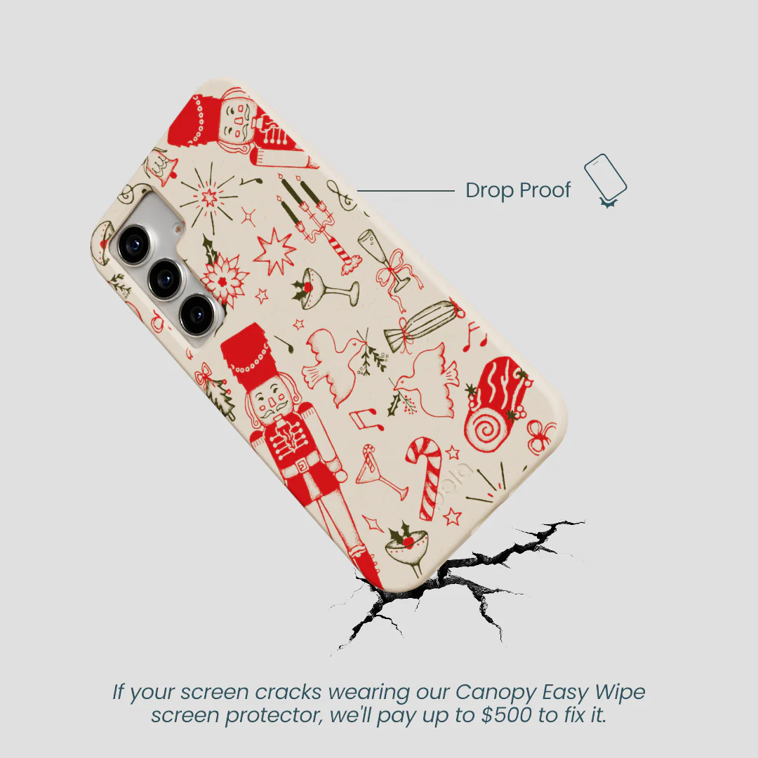 Seashell Sweet Nutcracker Mix Samsung Galaxy S25 Case - Image 5