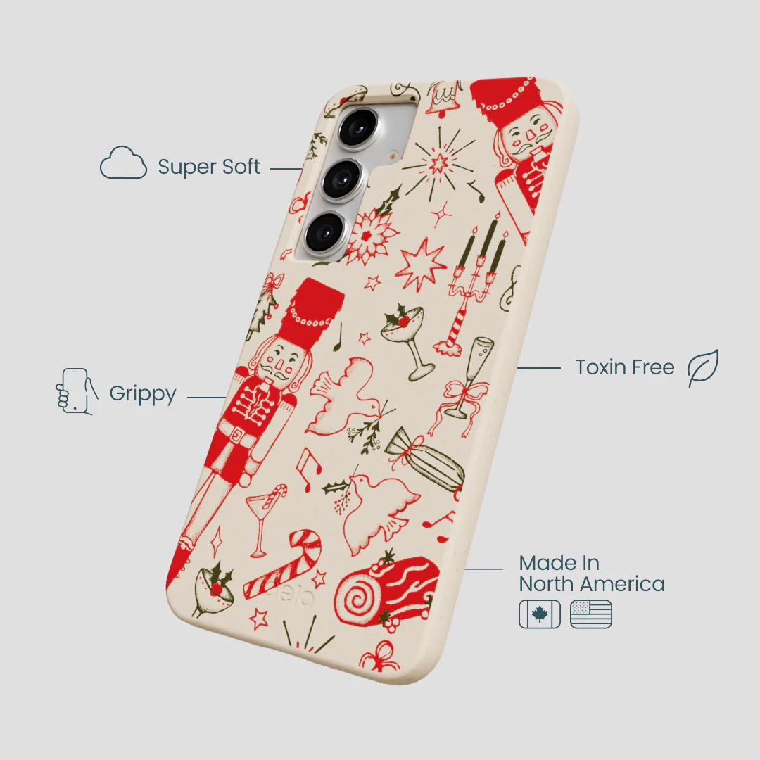 Seashell Sweet Nutcracker Mix Samsung Galaxy S25+(Plus) Case - Image 4