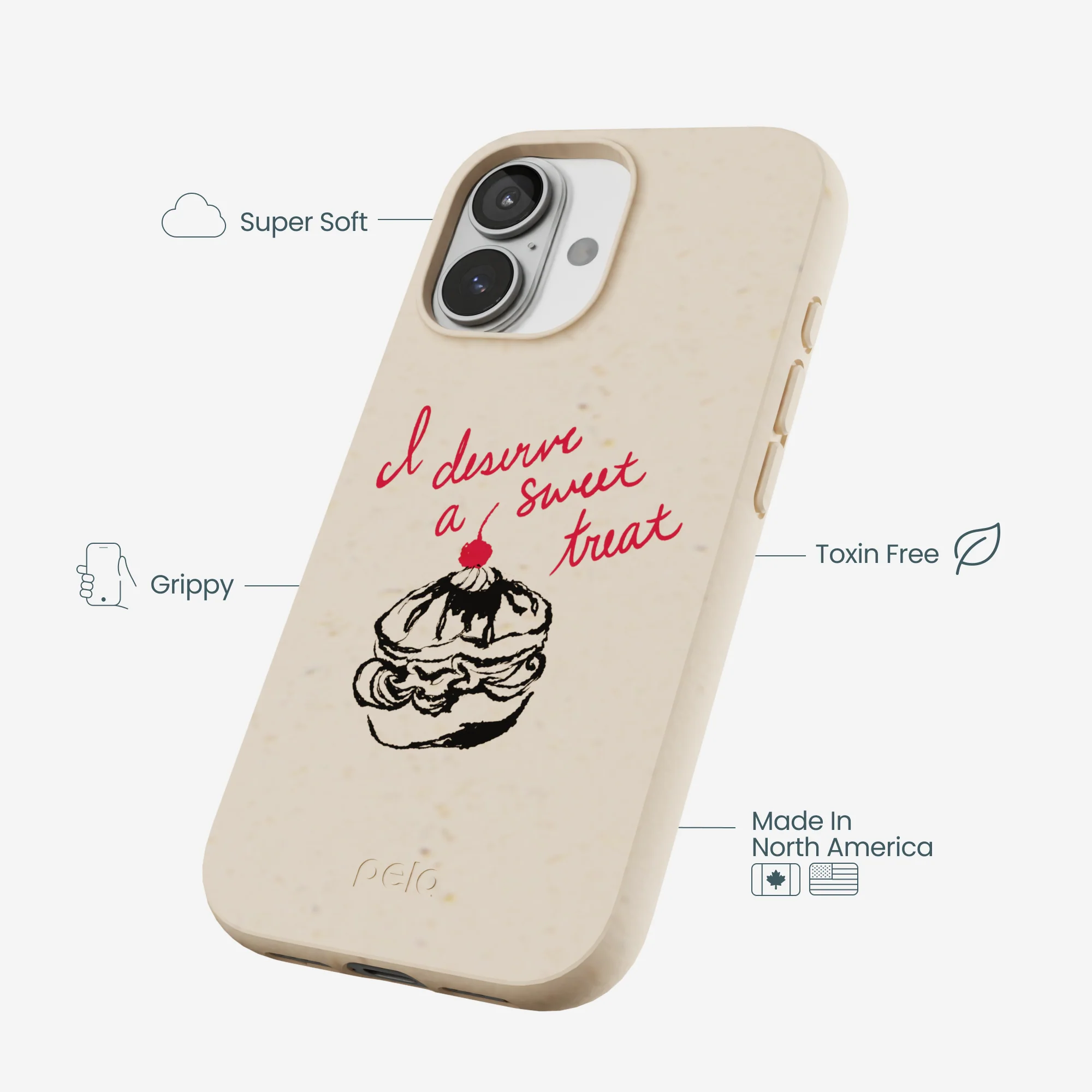 Seashell Sweet Treat iPhone 17 Case - Image 4