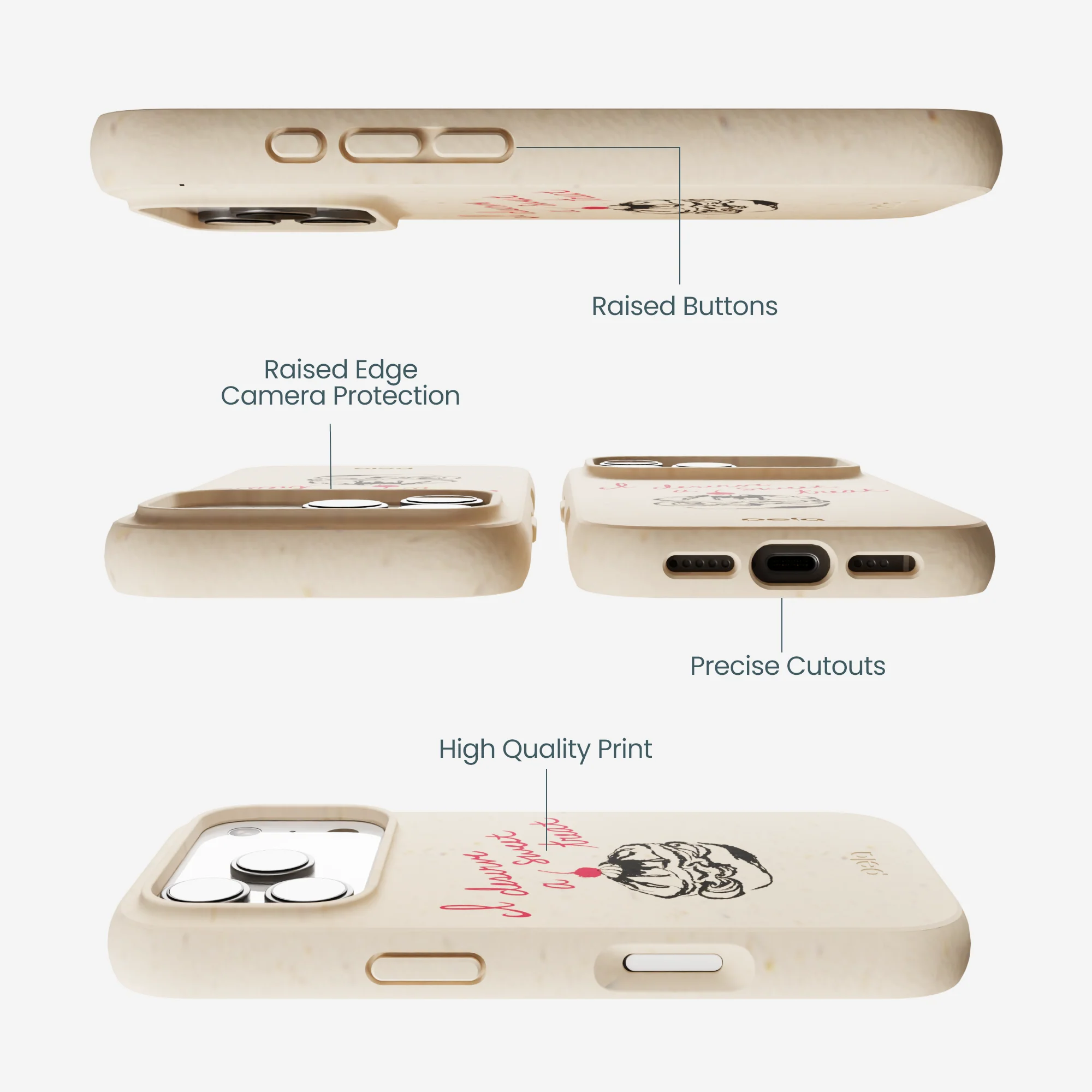 Seashell Sweet Treat iPhone 17 Pro Case - Image 3