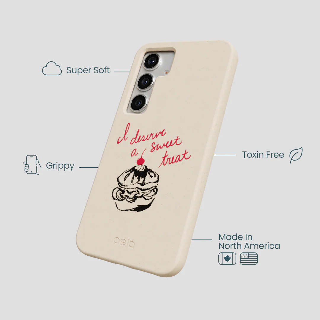 Seashell Sweet Treat Samsung Galaxy S25 Case - Image 4
