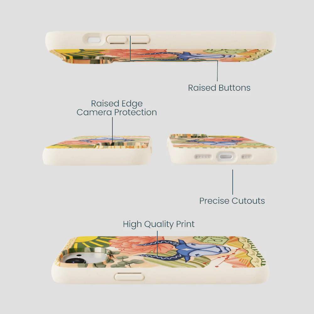 Seashell Taurus Bull iPhone 16e/17e Case - Image 3
