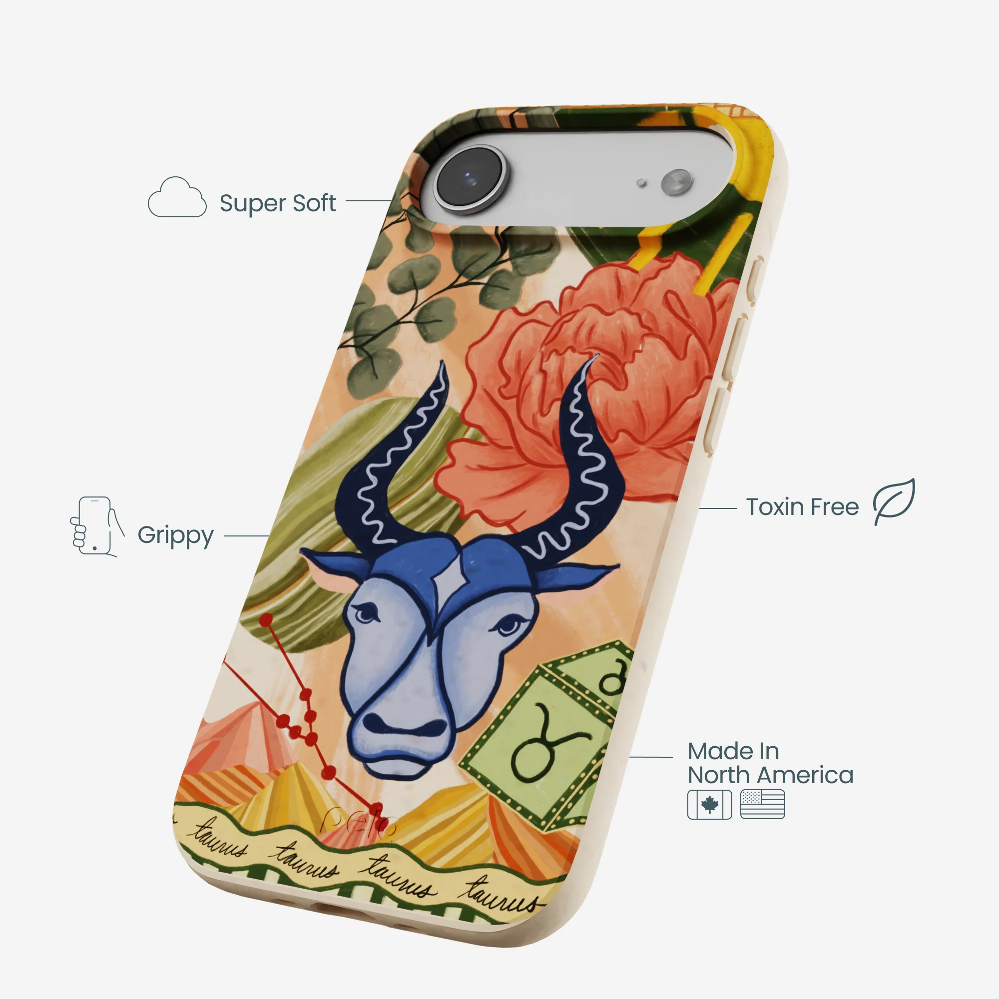 Seashell Taurus Bull iPhone Air Case - Image 3