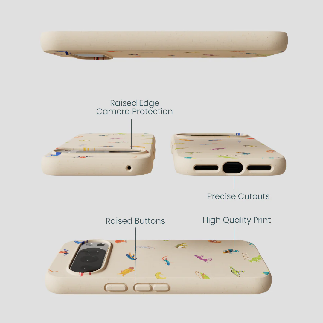 Seashell Tiny Amphibians Google Pixel 10/10 Pro Case - Image 3