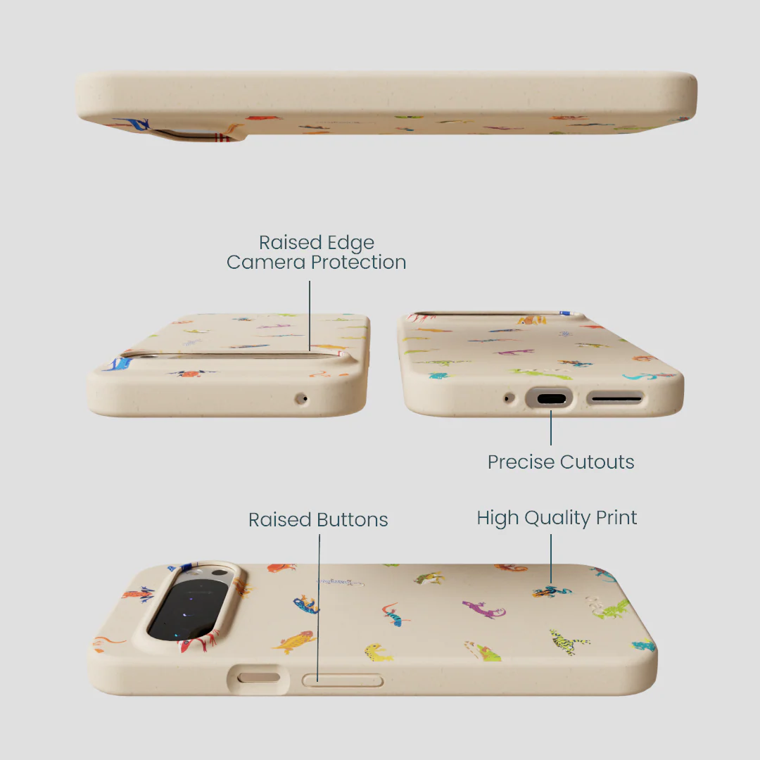Seashell Tiny Amphibians Google Pixel 9 Pro XL Case - Image 3
