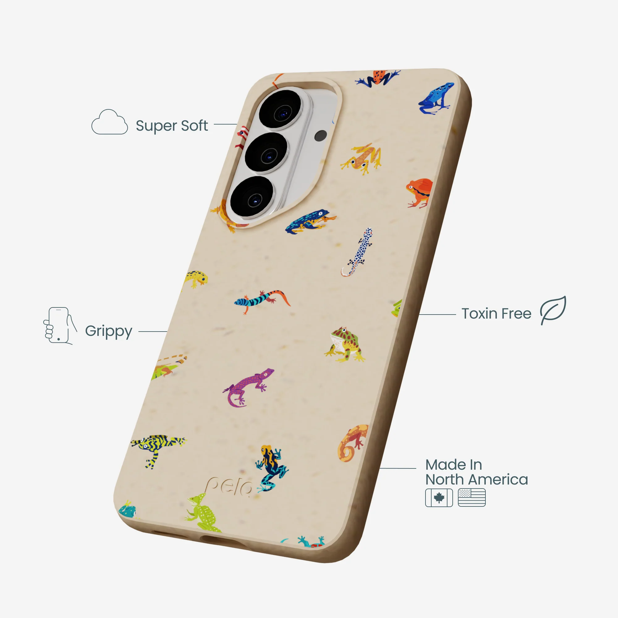 Seashell Tiny Amphibians Samsung Galaxy S26 Case - Image 4