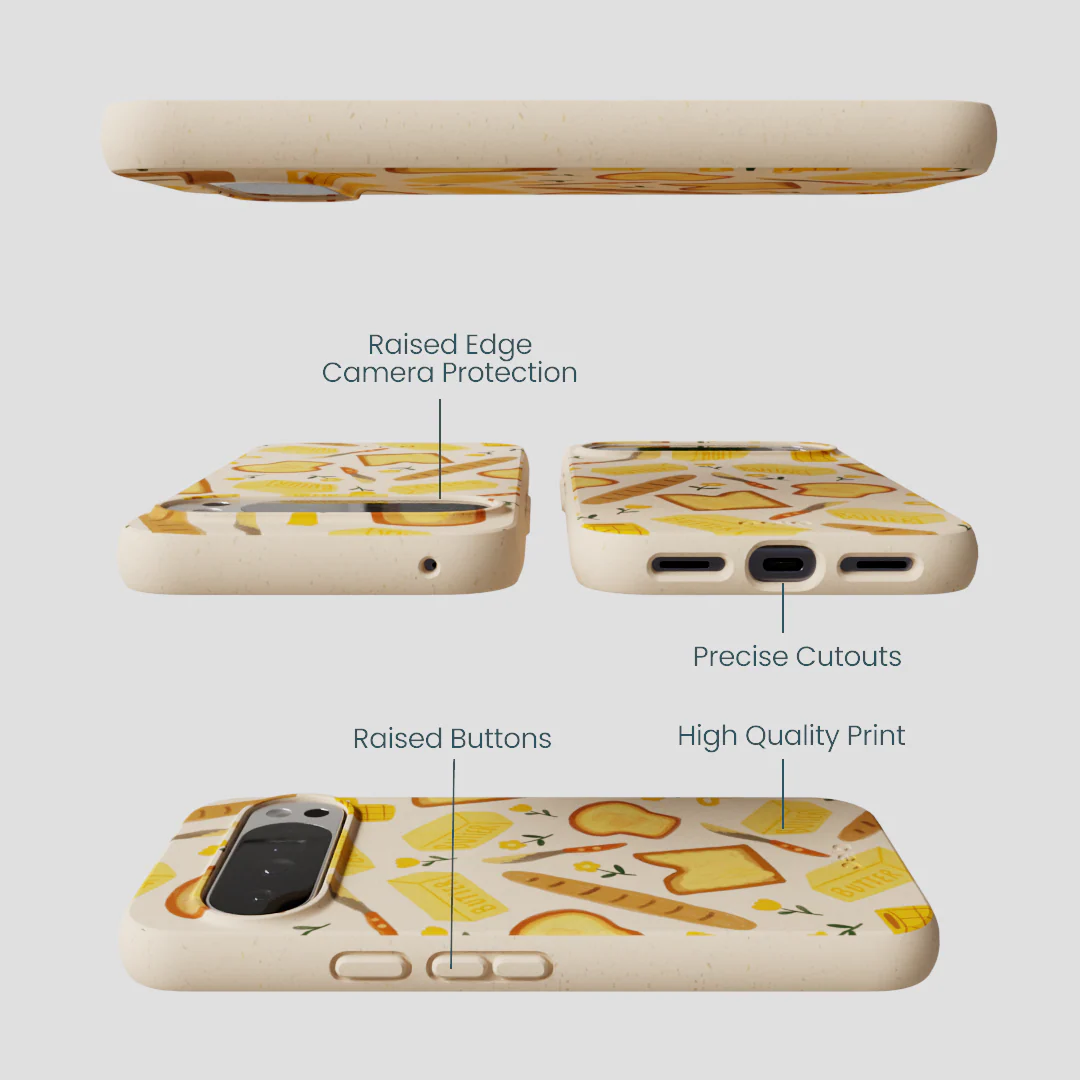 Seashell Toast Garden Google Pixel 10 Pro XL Case - Image 3
