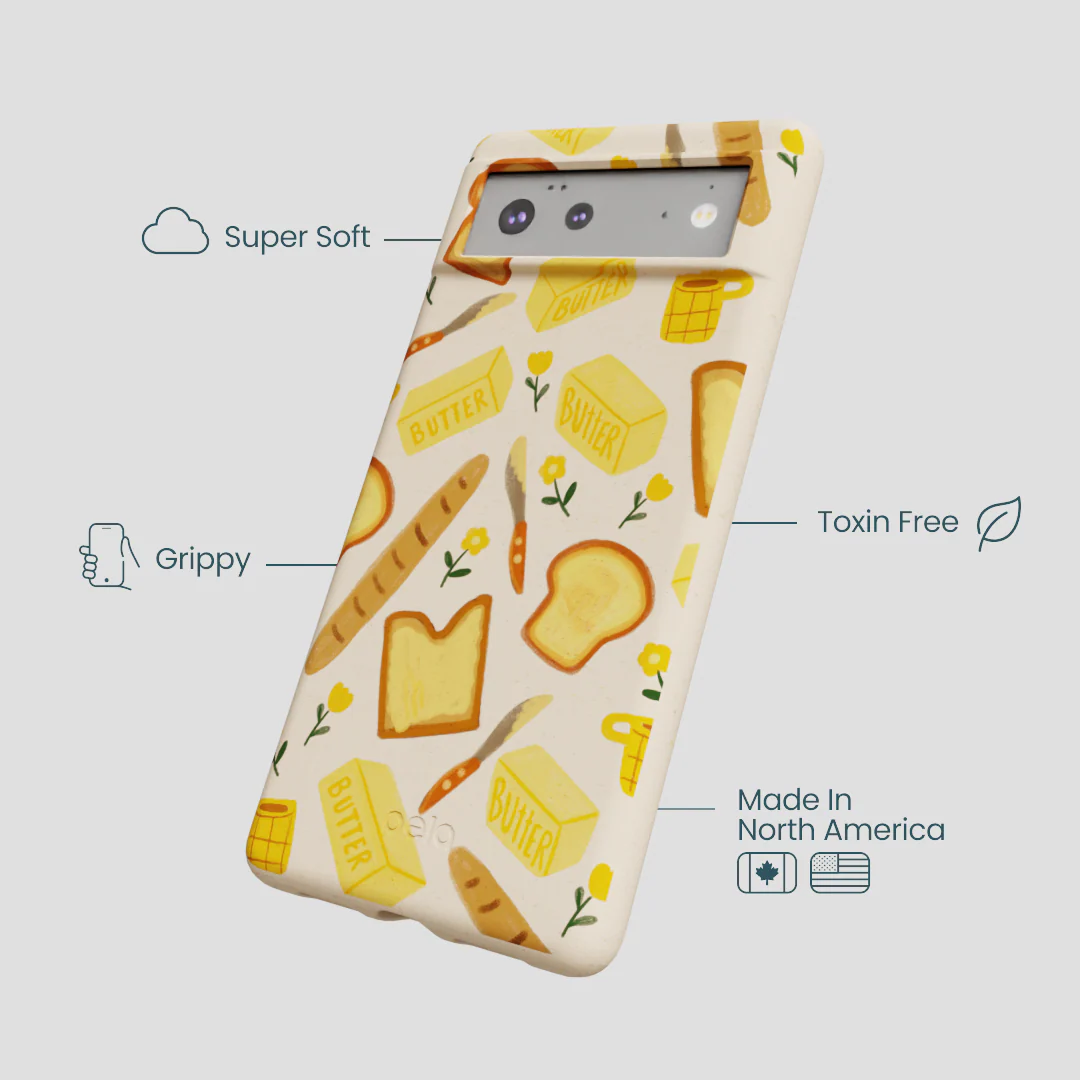 Seashell Toast Garden Google Pixel 6 Case - Image 4