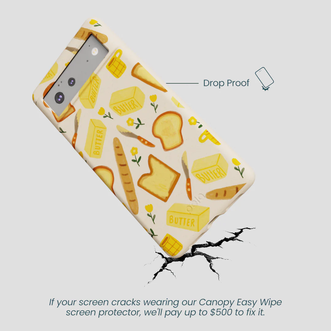 Seashell Toast Garden Google Pixel 6a Case - Image 5