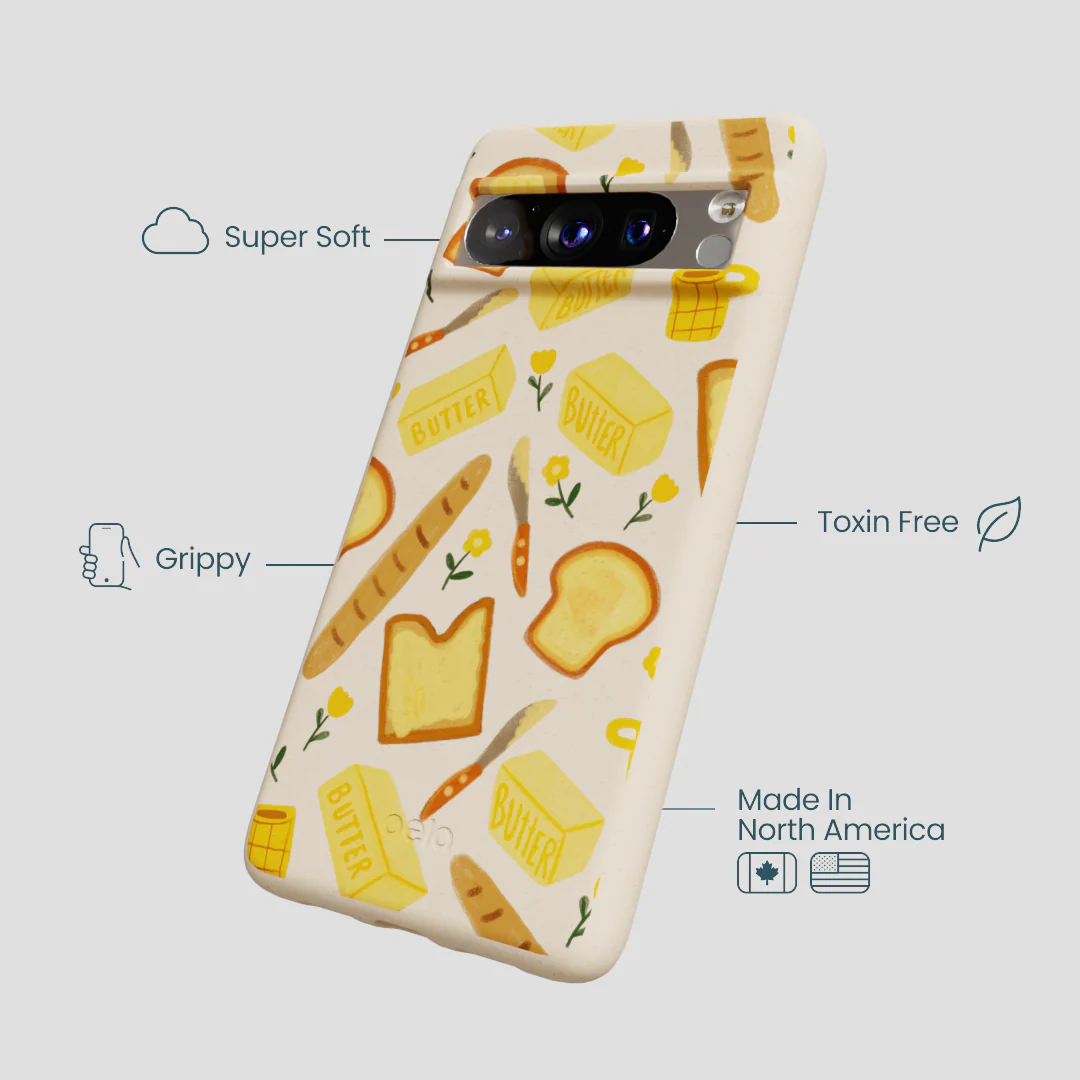 Seashell Toast Garden Google Pixel 8 Pro Case - Image 4