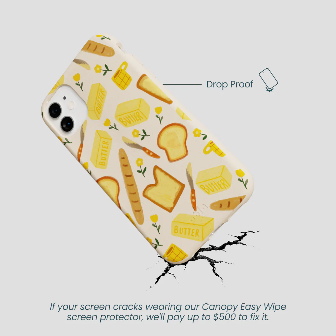 Seashell Toast Garden iPhone 11 Case - Image 5