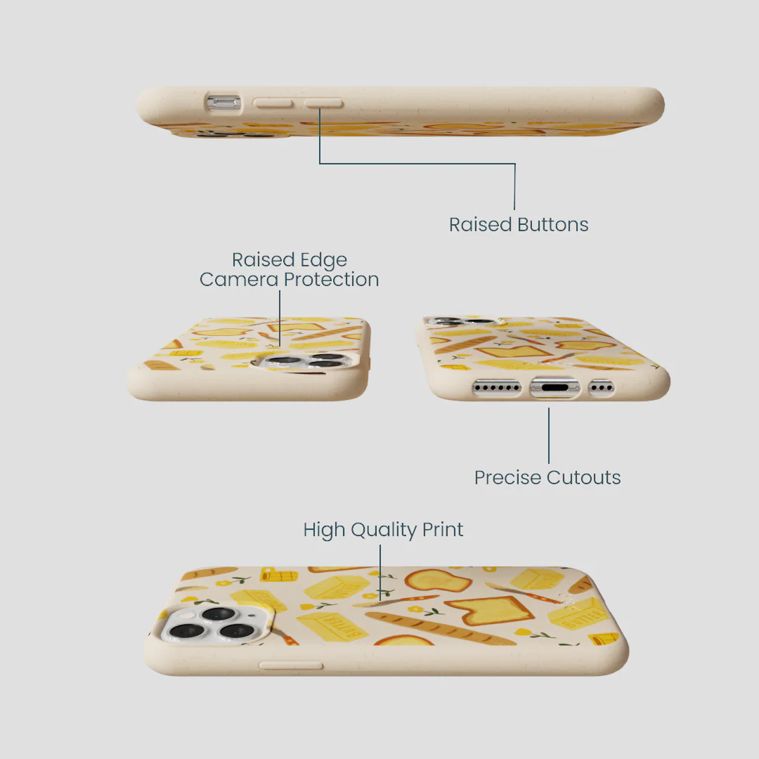 Seashell Toast Garden iPhone 11 Pro Case - Image 3