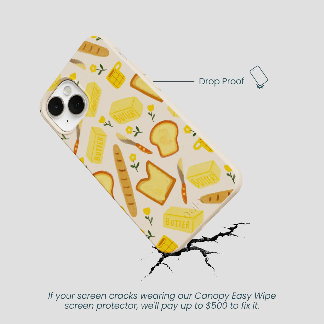 Seashell Toast Garden iPhone 13 Case - Image 5