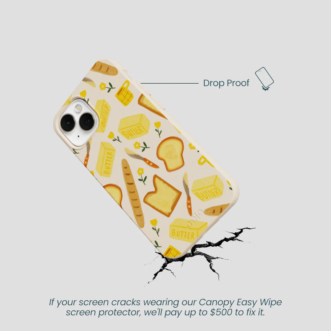Seashell Toast Garden iPhone 13 Mini Case - Image 5