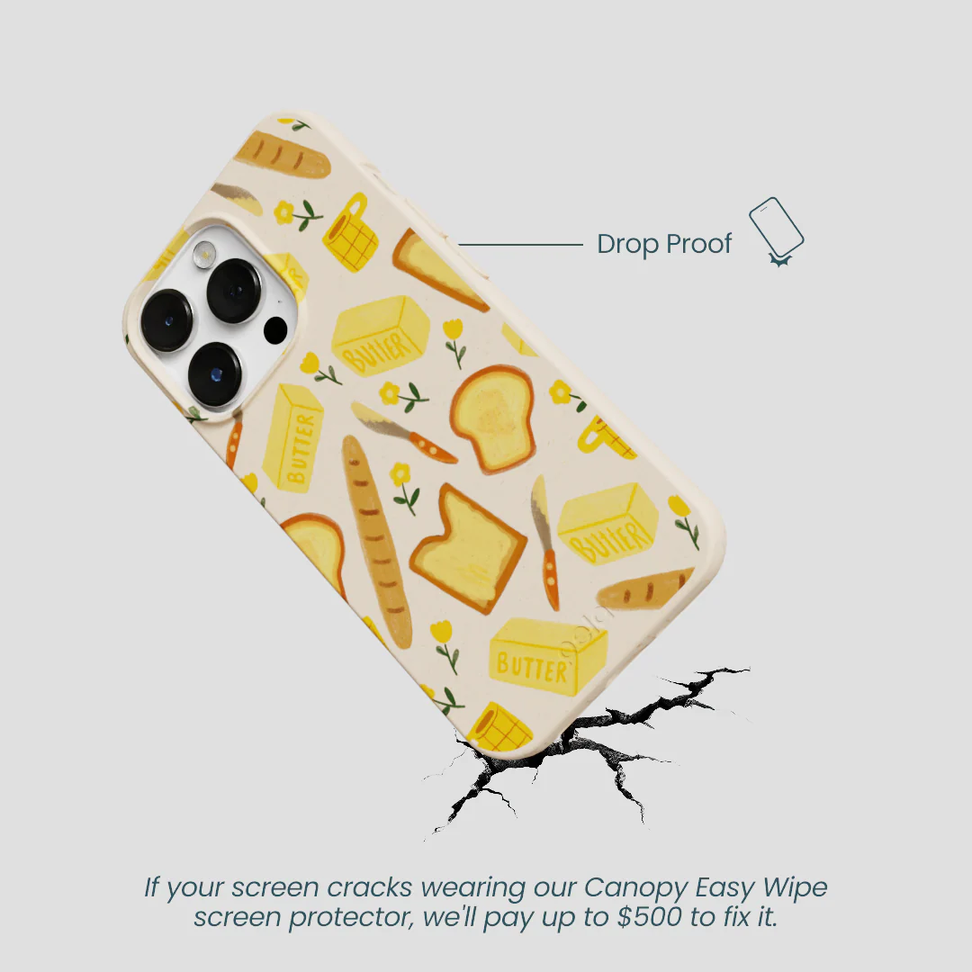 Seashell Toast Garden iPhone 13 Pro Case - Image 5
