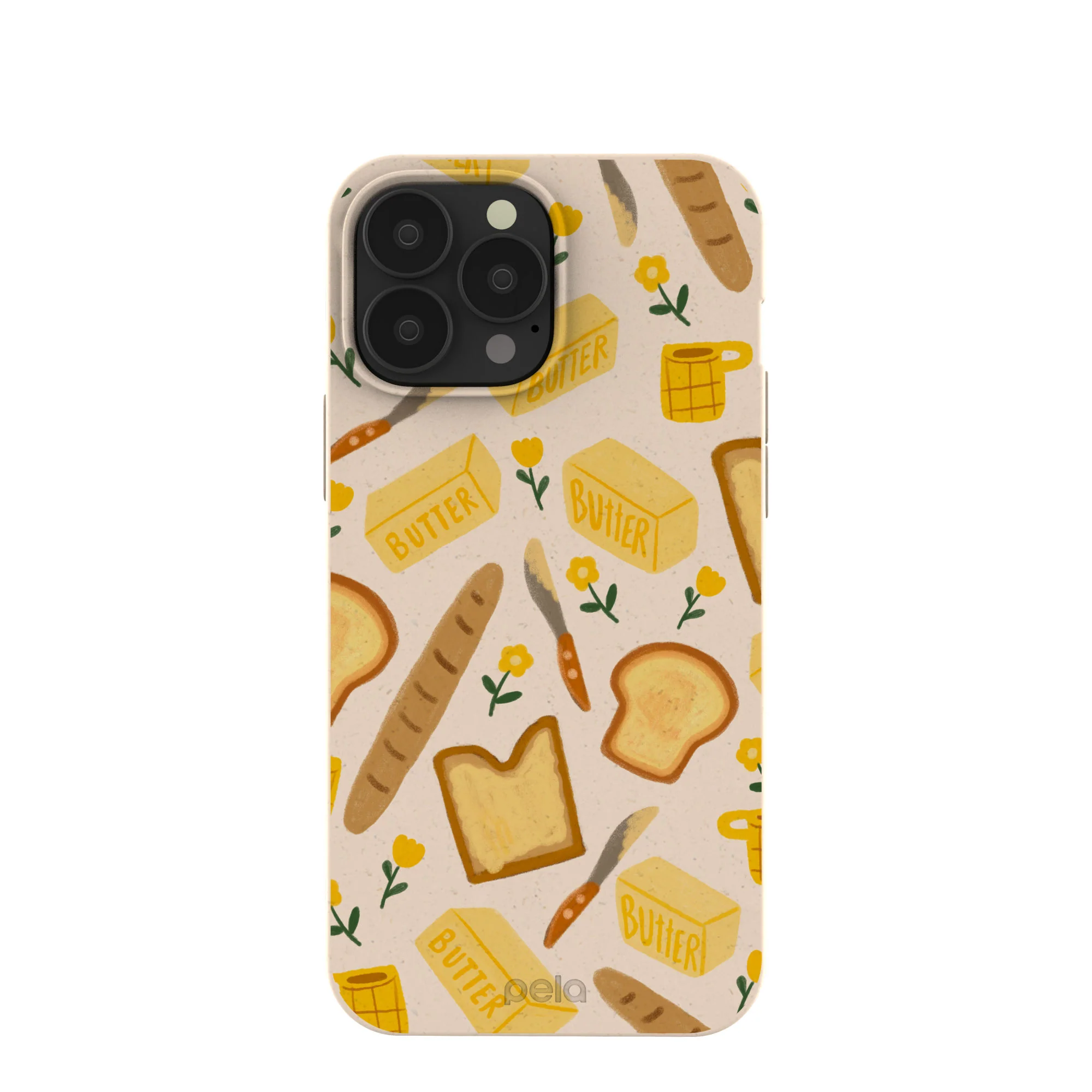 Seashell Toast Garden iPhone 13 Pro Max Case