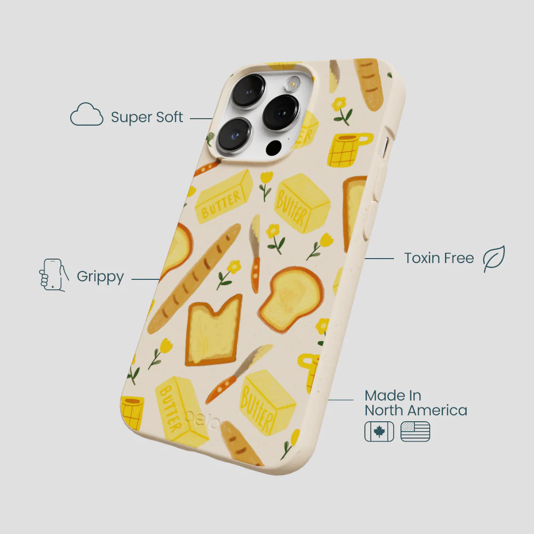 Seashell Toast Garden iPhone 13 Pro Max Case - Image 4