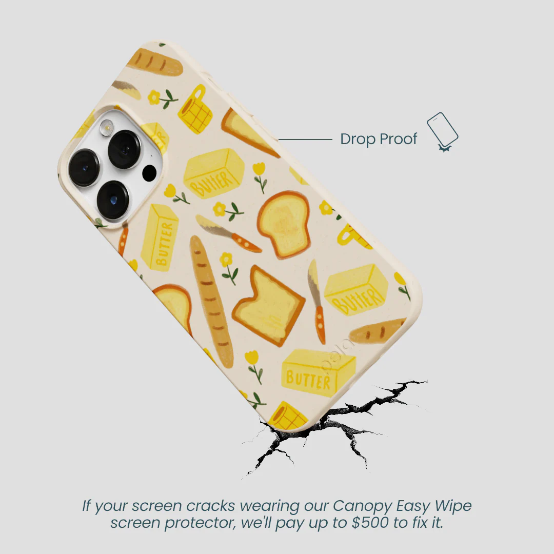 Seashell Toast Garden iPhone 13 Pro Max Case - Image 5