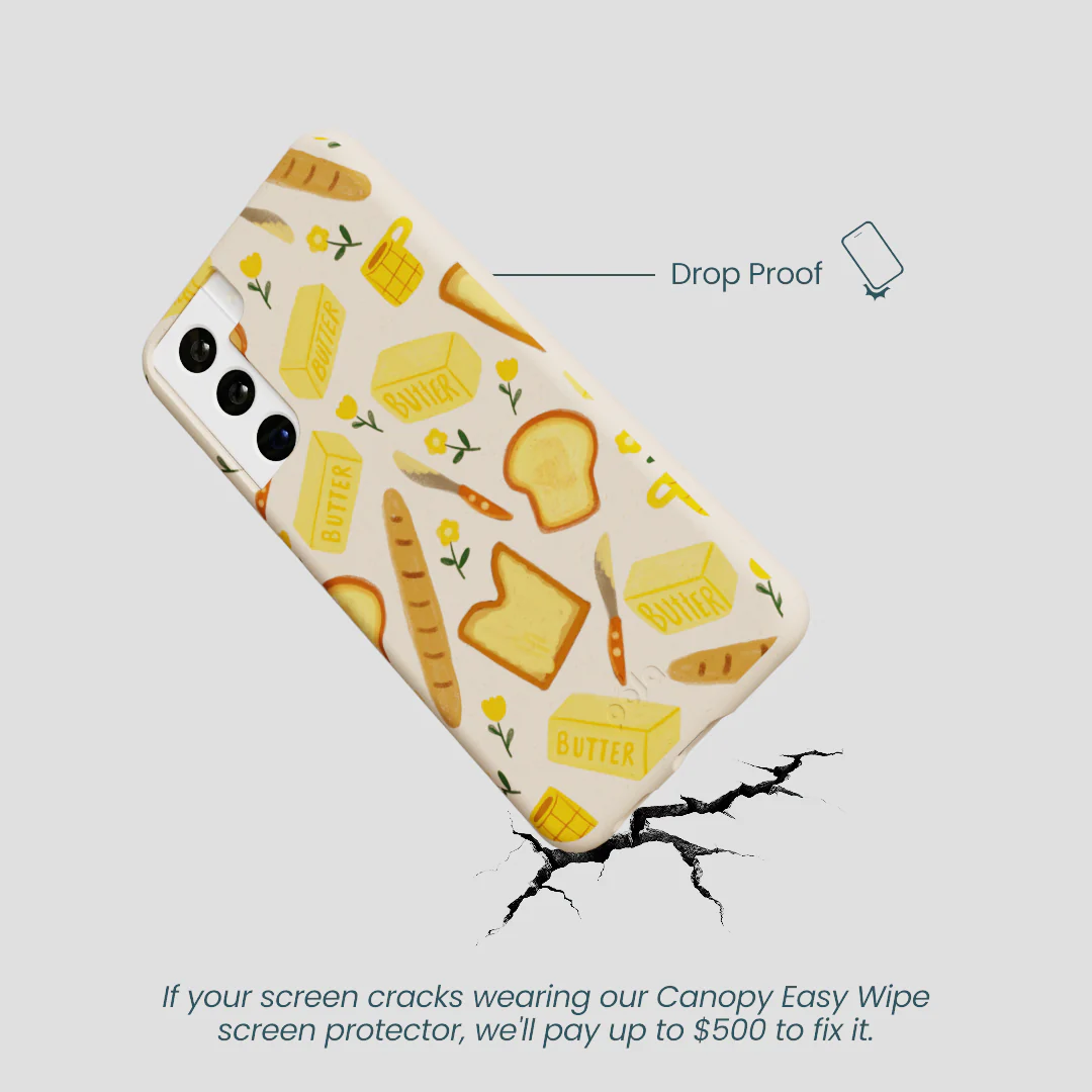 Seashell Toast Garden Samsung Galaxy S21 Case - Image 5