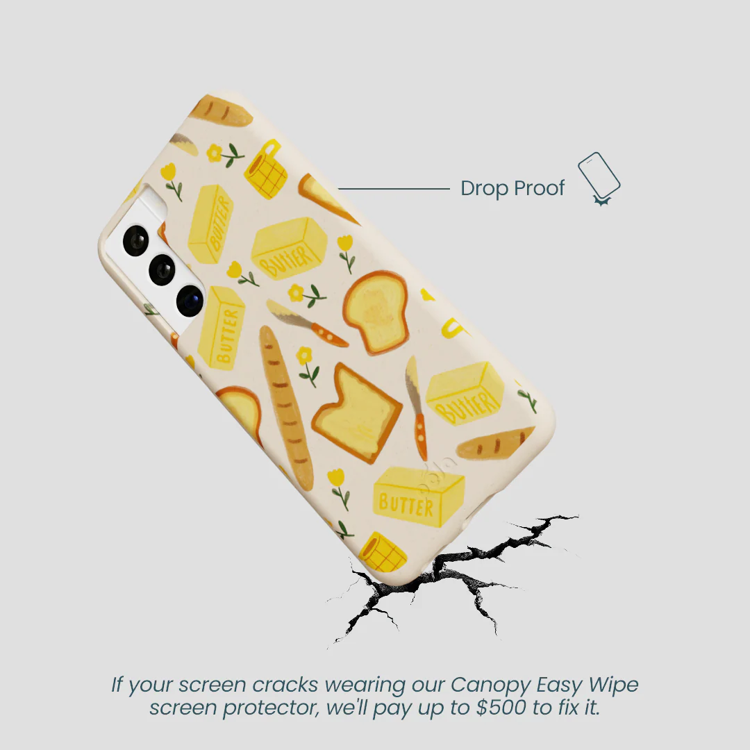 Seashell Toast Garden Samsung Galaxy S22 Case - Image 5