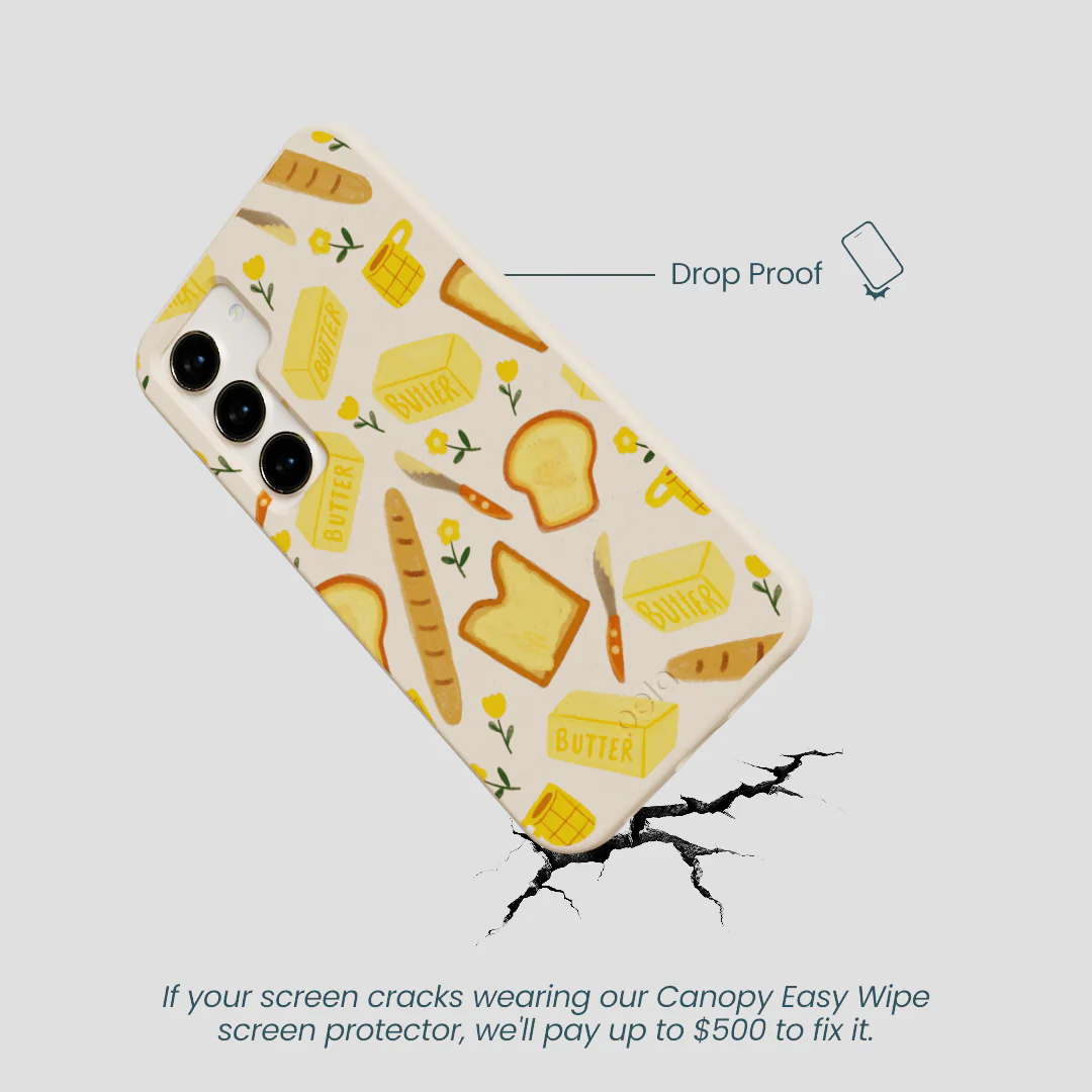 Seashell Toast Garden Samsung Galaxy S23 Case - Image 5