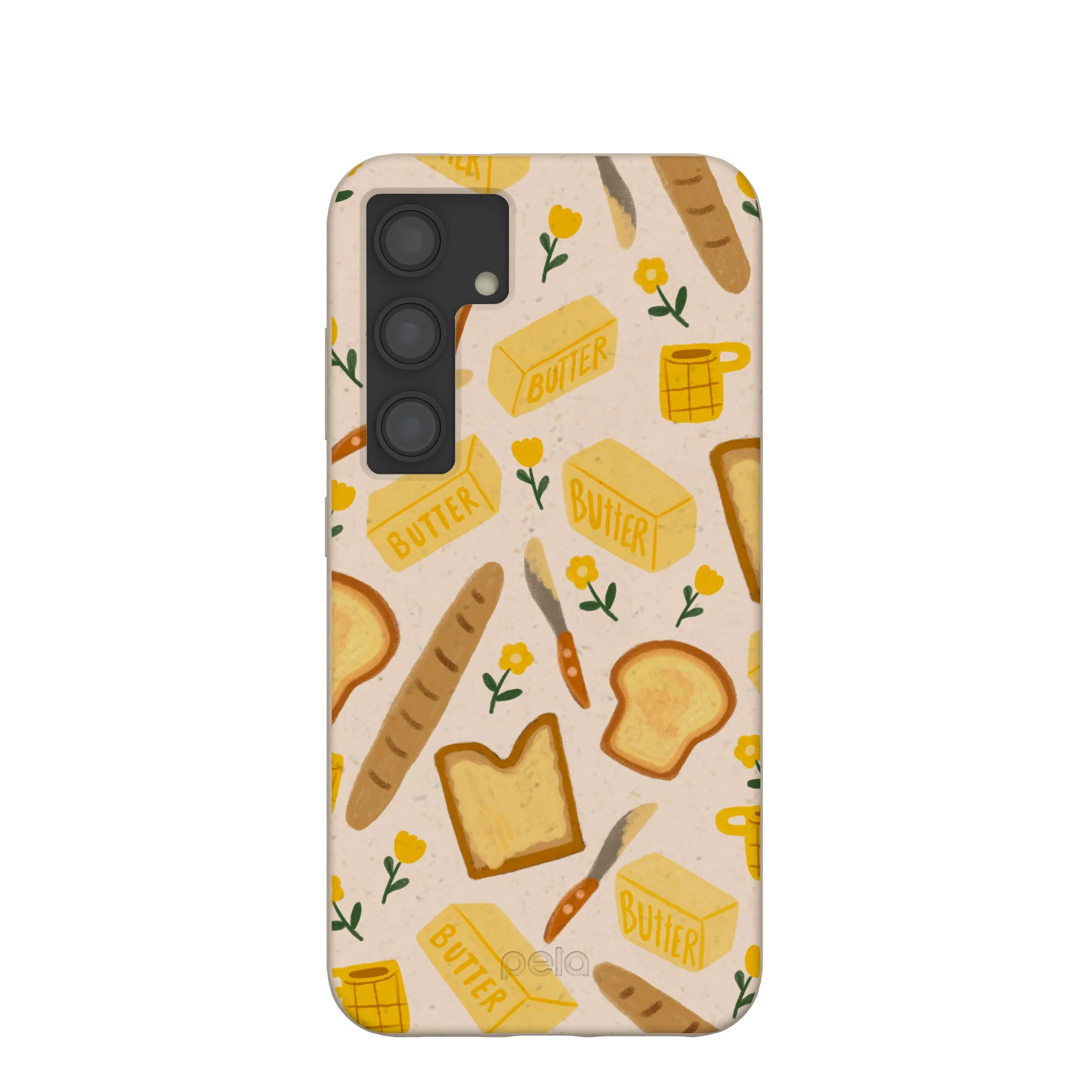 Seashell Toast Garden Samsung Galaxy S24 Case