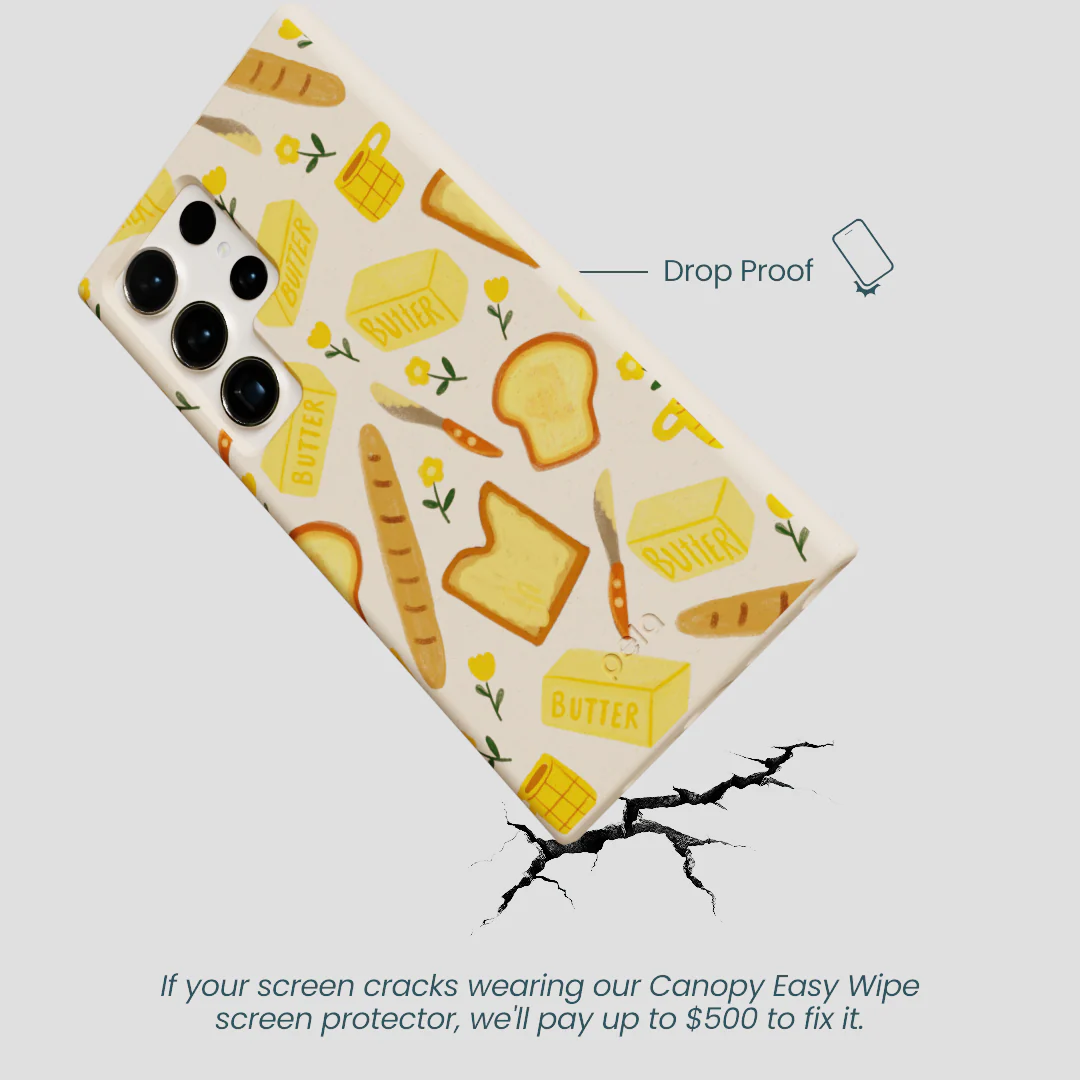 Seashell Toast Garden Samsung Galaxy S24 Ultra Case - Image 5